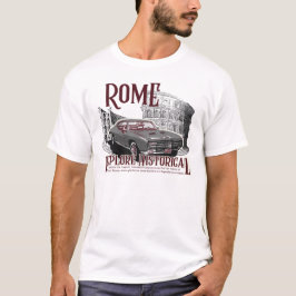 Camiseta Roma Antiga Colosseum , Viagem romano histórico