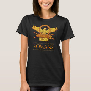 Camiseta Roma Antiga Dois Tipos De Pessoas Romana Antiga