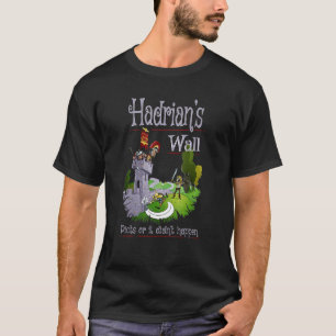Camiseta Roma Antiga, Hadrians Wall Picts Ou Não H