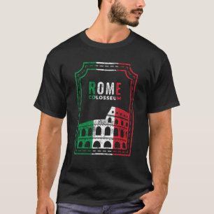 Camiseta Roma Colosseum Itália Itália Romano Anc