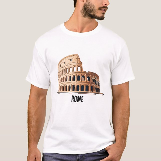 Camiseta Roma Itália (Frente)