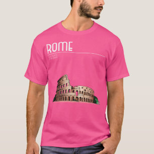 Camiseta Roma Italia Colosseum