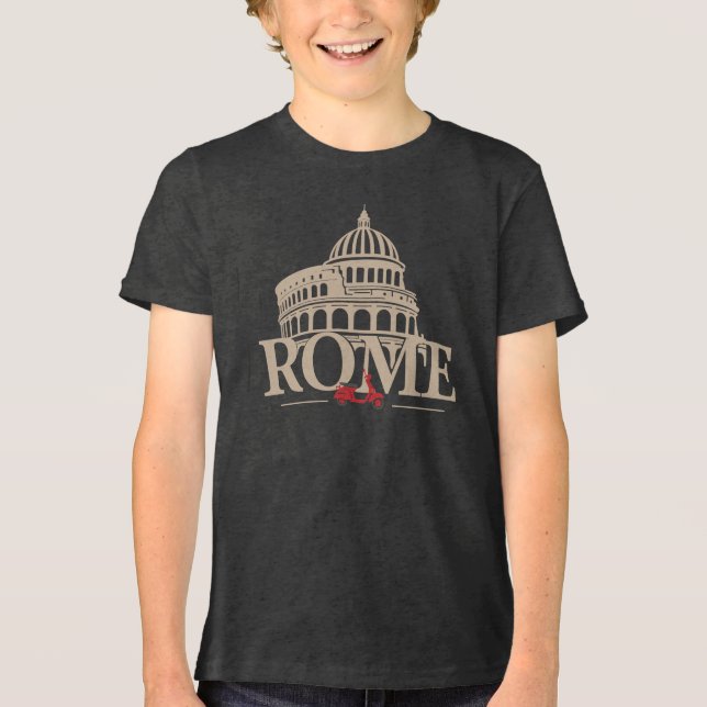 Camiseta Roma Itália Europa (Frente)