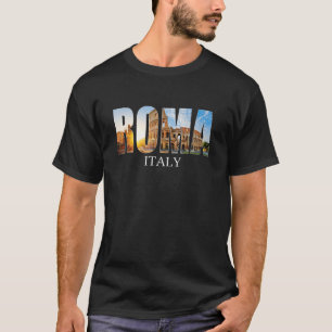 Camiseta Roma Itália Flag Italia Toursen Colosseo So
