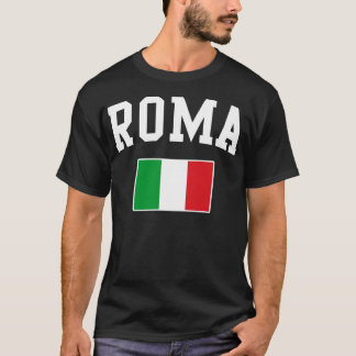 Camiseta Roma Itália Itália Itália Itália Itália Bandeira I