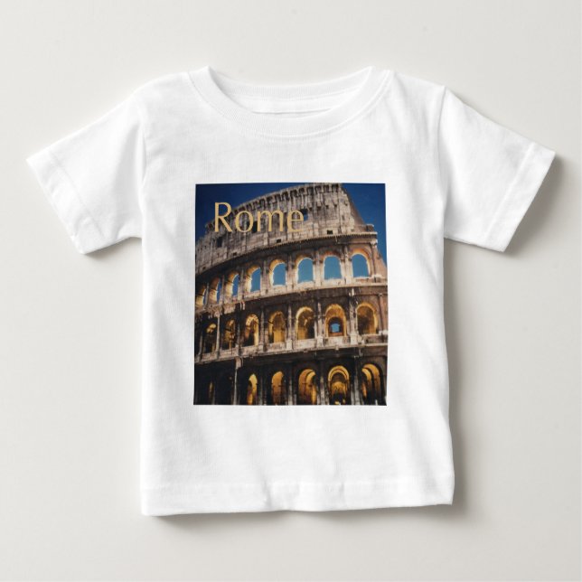 Camiseta Roma na noite (Frente)