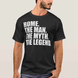 Camiseta Roma Nome Roma Nome dado