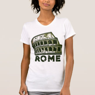Camiseta Roma Viagem Design com lan italiano