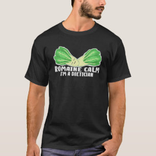 Camiseta Romain Calm Eu sou um nutricionista de saúde dieti