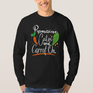 Camiseta Romain e Carrot design para o Veggie e os Vegans