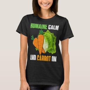 Camiseta Romaine Calm e Cenoura Sobre A Raiva