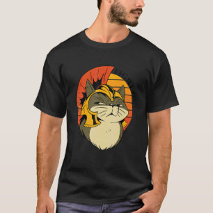 Camiseta Roman Cat Soldier Helmet Costume A Galea Kitten Te