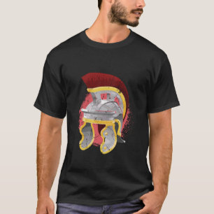 Camiseta Roman Helmet SPQR Legião romana Roma História roma