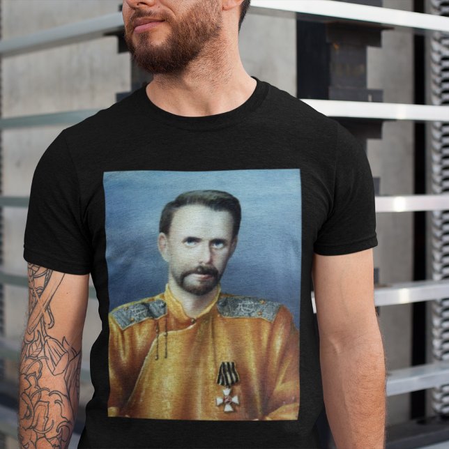 Camiseta Roman von Ungern-Sternberg Tee Anti-Comunista (Criador carregado)