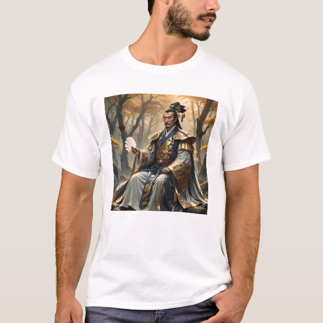 Camiseta Romance da citação dos Três Reinos - (Frente)