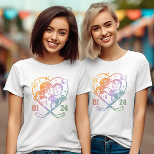 Camiseta Romance de hóquei no gelo Time Hollanov Shane & Il