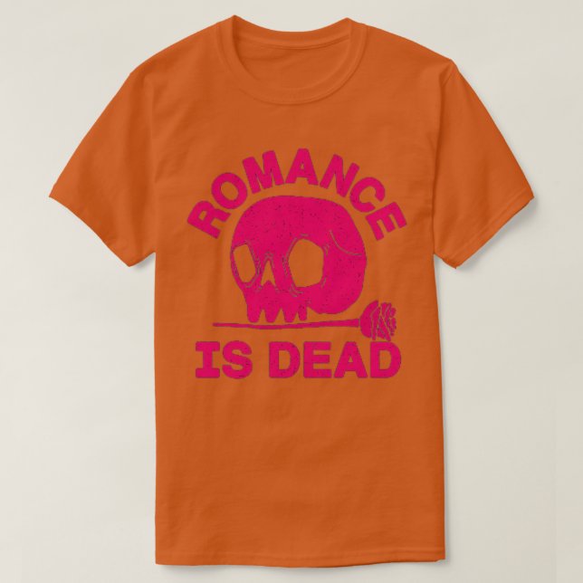 Camiseta Romance é Morto (Frente do Design)