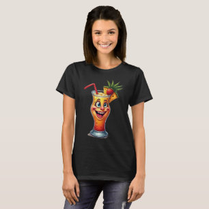 Camiseta Romance Feminino de Novela Tropical Divertida Gráf