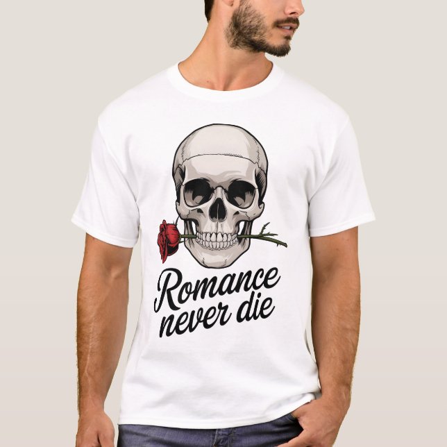 Camiseta Romance nunca morre (Frente)