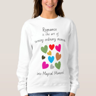 Camiseta Romance Torna Os Momentos Mágicos - Corações Color