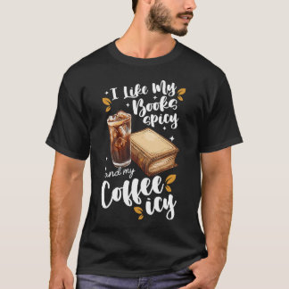 Camiseta Romances Picantes Café Gelado Literatura Novidade