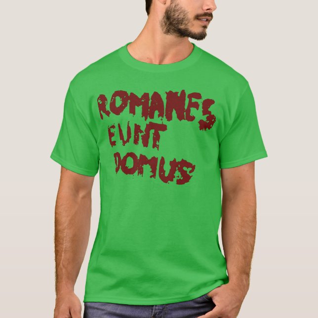 Camiseta Romanes eunt domus garoto (Frente)