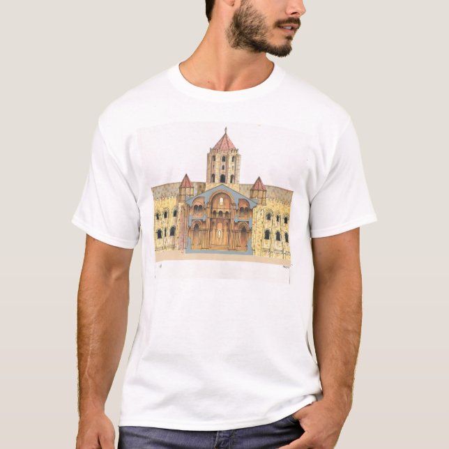 Camiseta Romanesque de Santiago de Compostela (Frente)