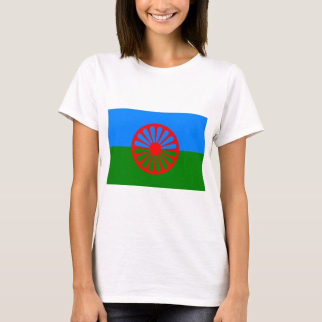 Camiseta Romani Flag (Frente)