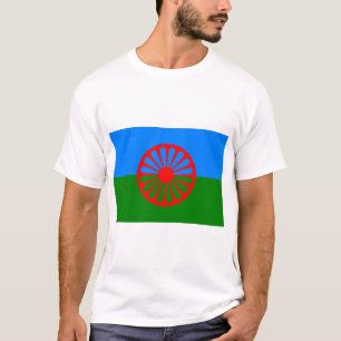 Camiseta Romani Flag