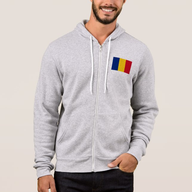 Camiseta România - Romênia Flag (Frente)