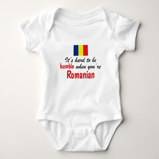 Camiseta Romanian humilde (Frente)
