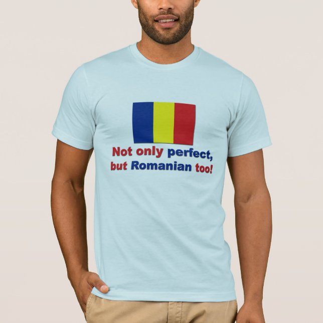 Camiseta Romanian perfeito (Frente)