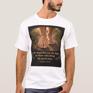 Camiseta Romanos 10:15 e Evangelho