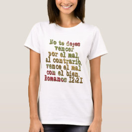 Camiseta Romanos 12:21