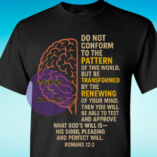 Camiseta Romanos 12:2 - Cristão