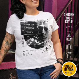 Camiseta Romanos 12:2 Não se amolde ao padrão Christian Ret
