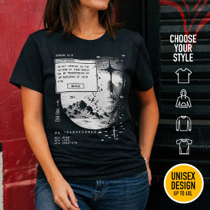 Camiseta Romanos 12:2 Não se conforme - Retrowave moderno