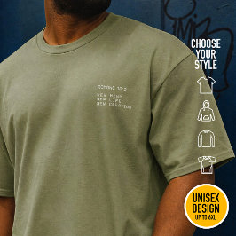 Camiseta Romanos 12:2 Nova vida Texto minimalista cristão