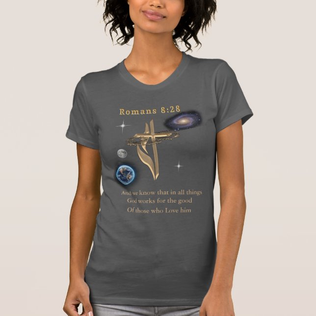 Camiseta Romanos 8:28 (Frente)