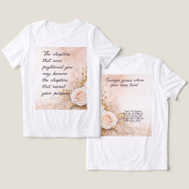 Camiseta Romanos 8:28 Fé
