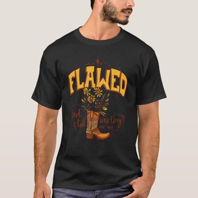 Camiseta Romanos defeituosos, mas ainda merecedores 5 8 Bíb (Frente)