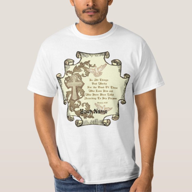 Camiseta Romanos Oito 28 (Frente)