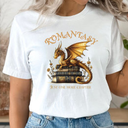 Camiseta Romantasy Dragões Livros Apenas mais um capítulo
