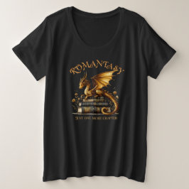 Camiseta Romantasy Dragões Livros Apenas mais um capítulo