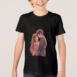 Camiseta Romantic Anime Couple - Valentine's Day Aesthetic