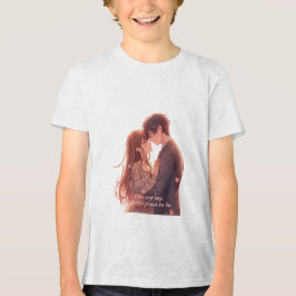 Camiseta Romantic Anime Couple - Valentine's Day Aesthetic