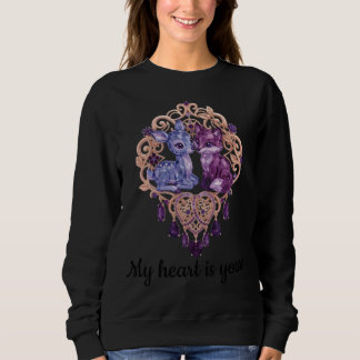 Camiseta Romantic Crystal Animals Custom Couple