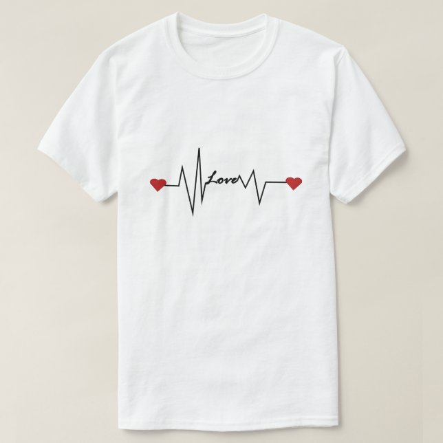 Camiseta Romantic & Minimalist Design (Frente do Design)