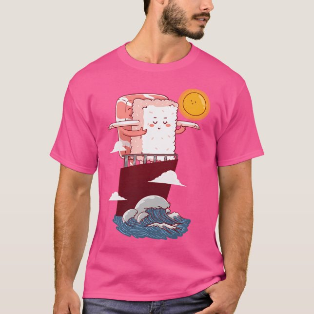 Camiseta Romantic Sushi (Frente)
