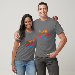 Camiseta Romântica do Dia dos Namorados